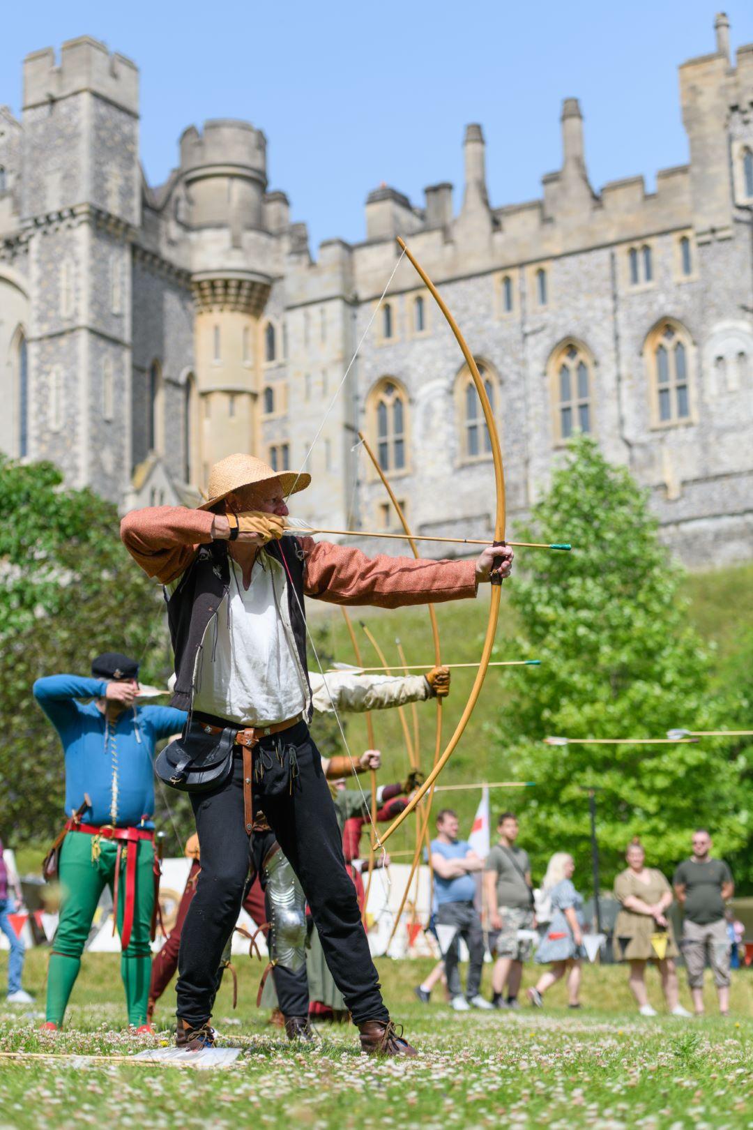 15th Century family fun at Arundel Castle’s Medieval Festival