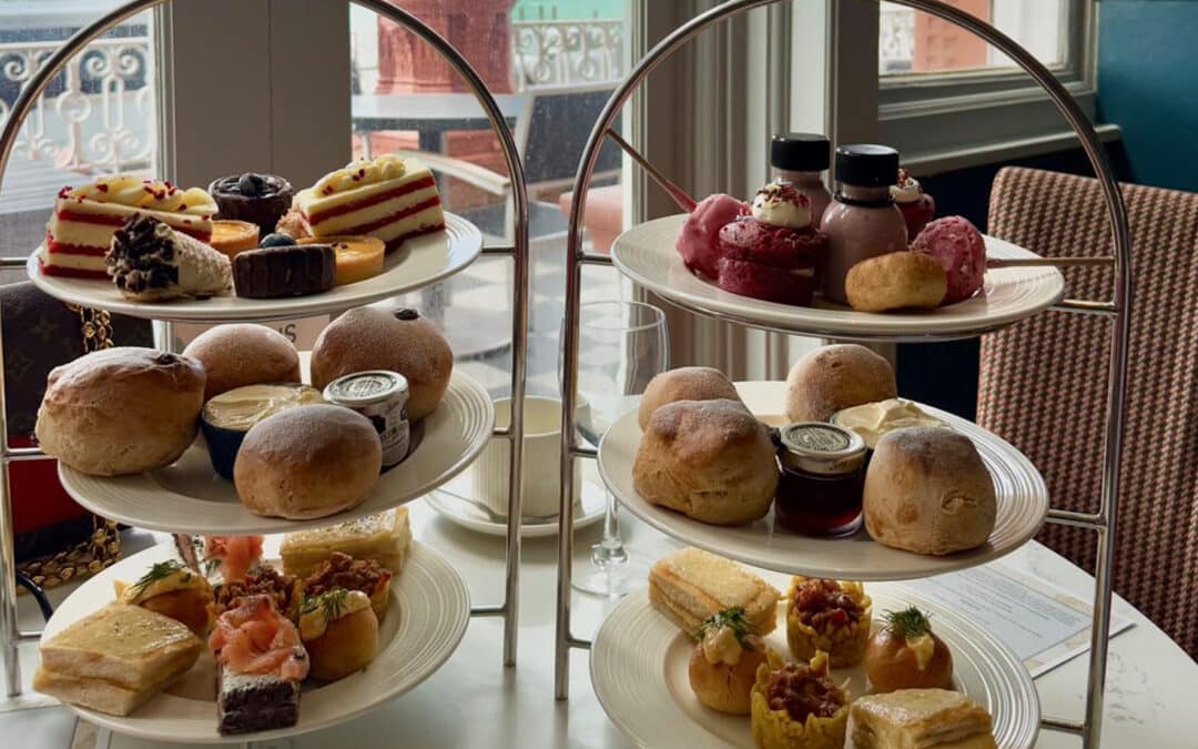 Afternoon tea at the Metropole Bar & Terrace