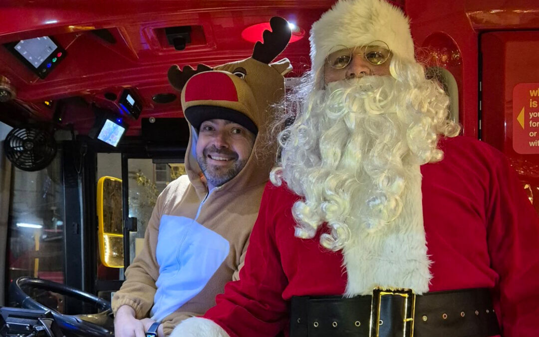 The Brighton Santa Bus