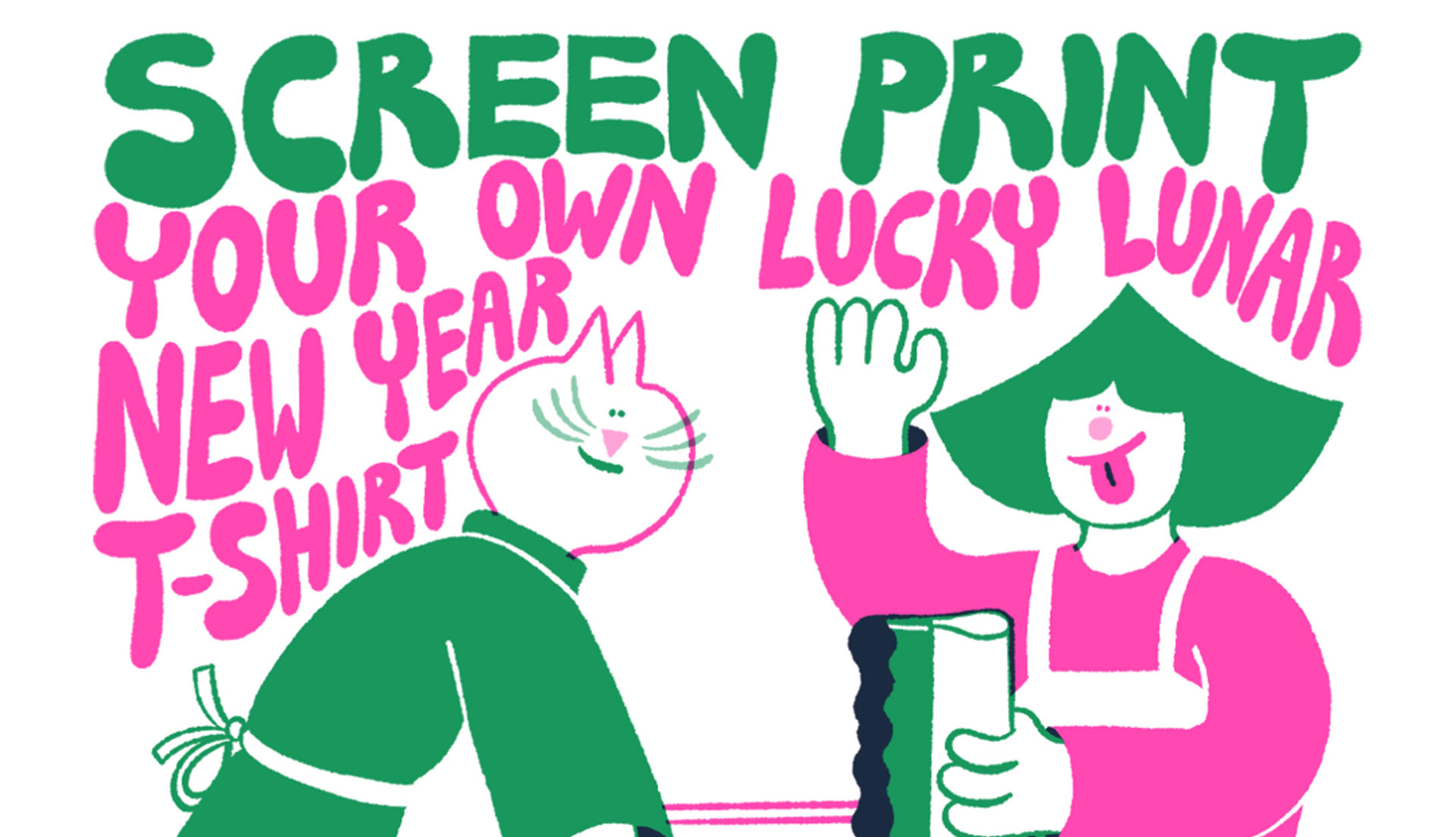 Screen Print Your Own Lucky Lunar New Year T-shirt