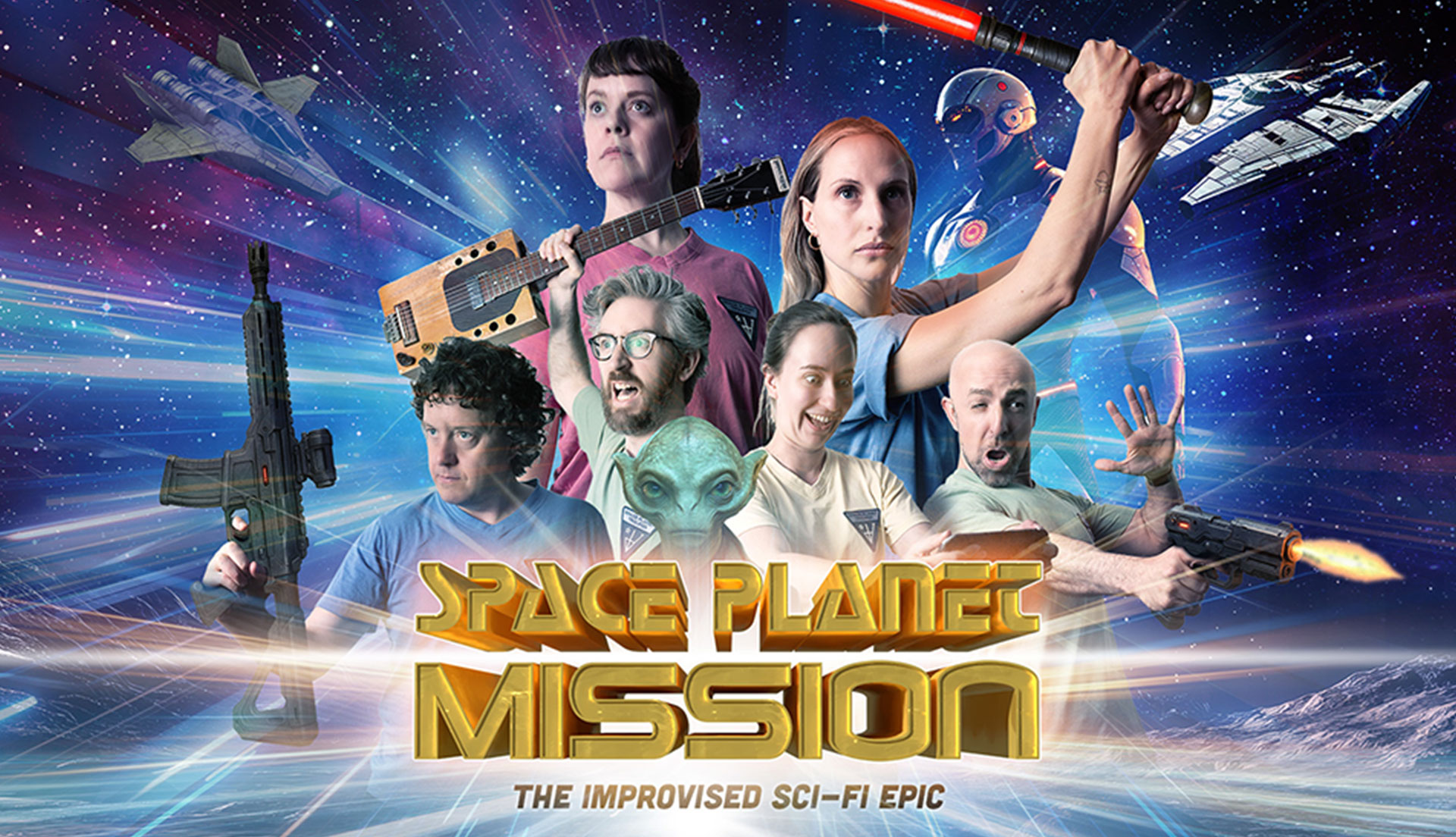 Space Planet Mission: The Improvised Sci-Fi Epic
