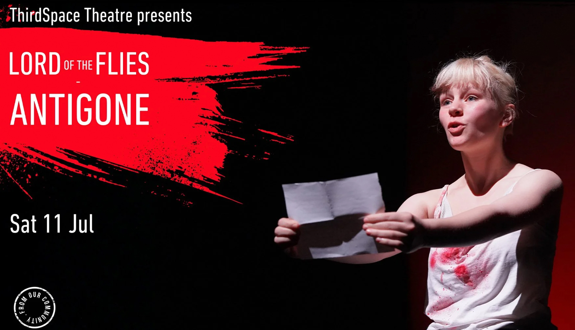ThirdSpace Theatre Presents: Lord of the Flies / Antigone