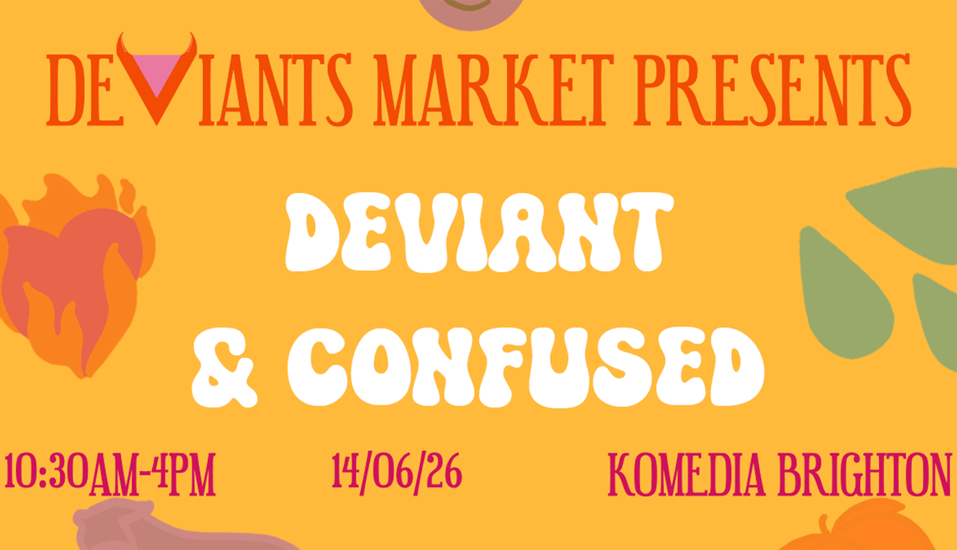 DEVIANT & CONFUSED – A Kink Pride Market