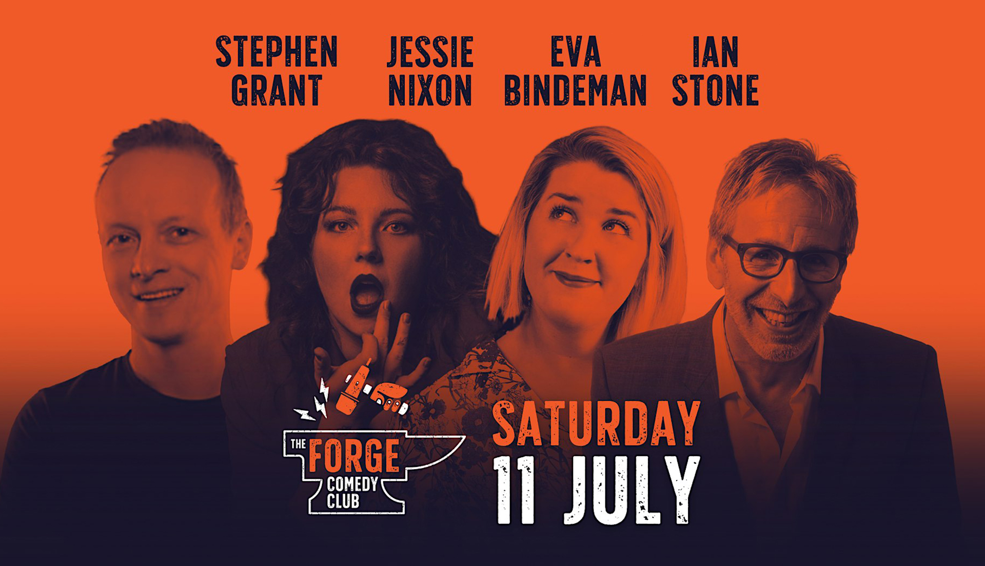 Forge Comedy Club Sat 11th July