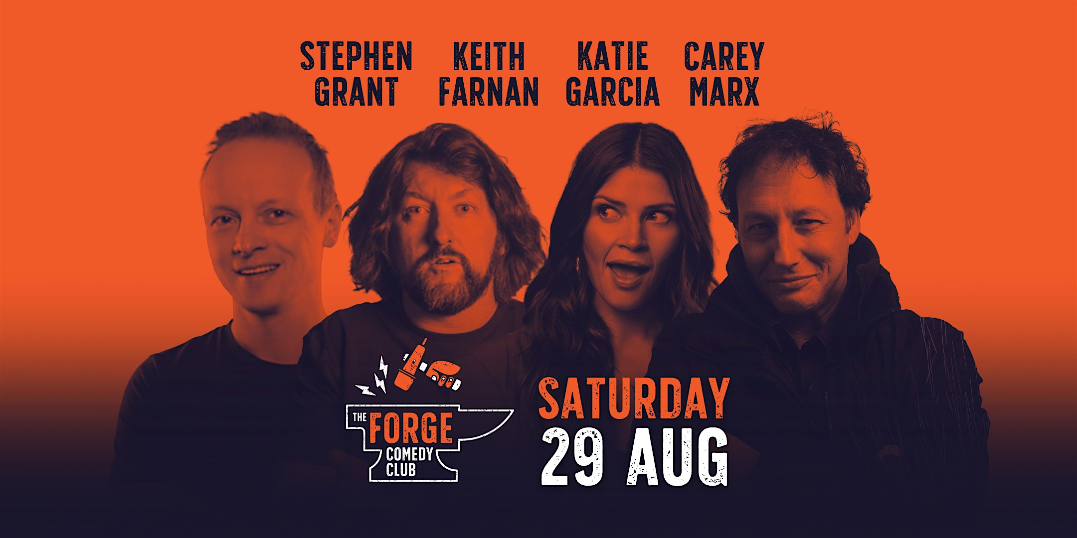 Forge Comedy Club Sat 29th August