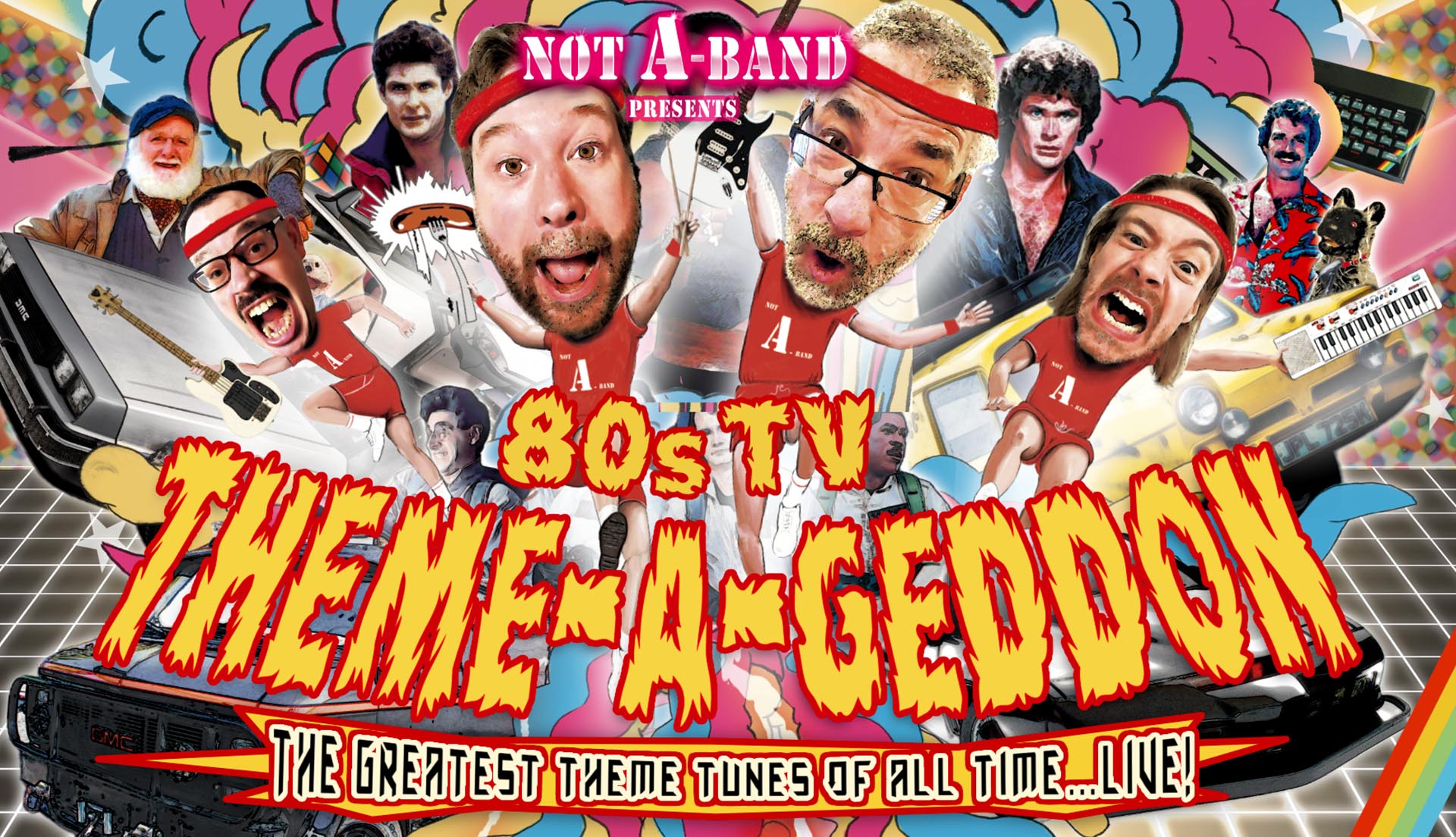 NOT A BAND: THEME-A-GEDDON!