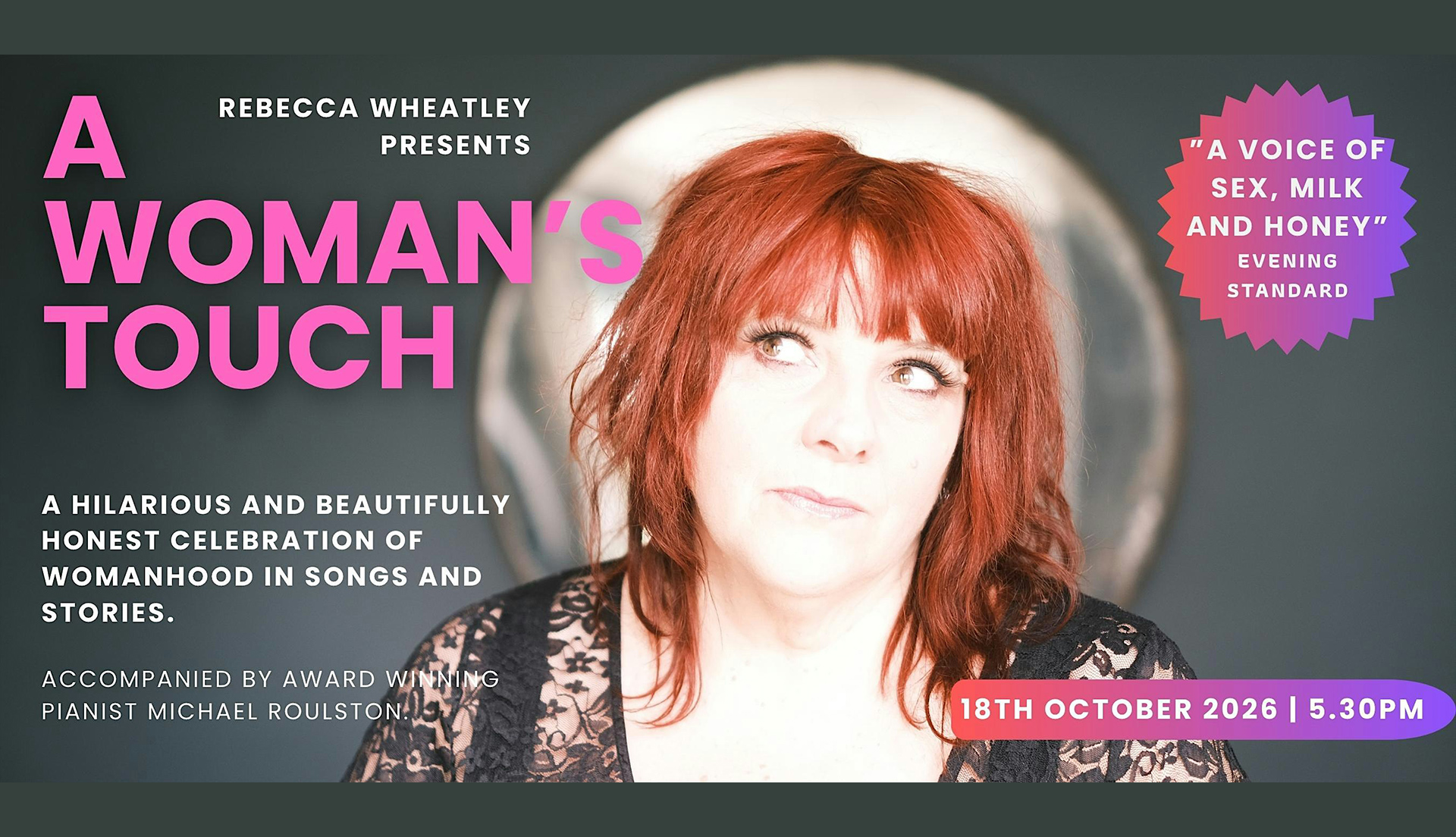 Rebecca Wheatley: A Woman's Touch
