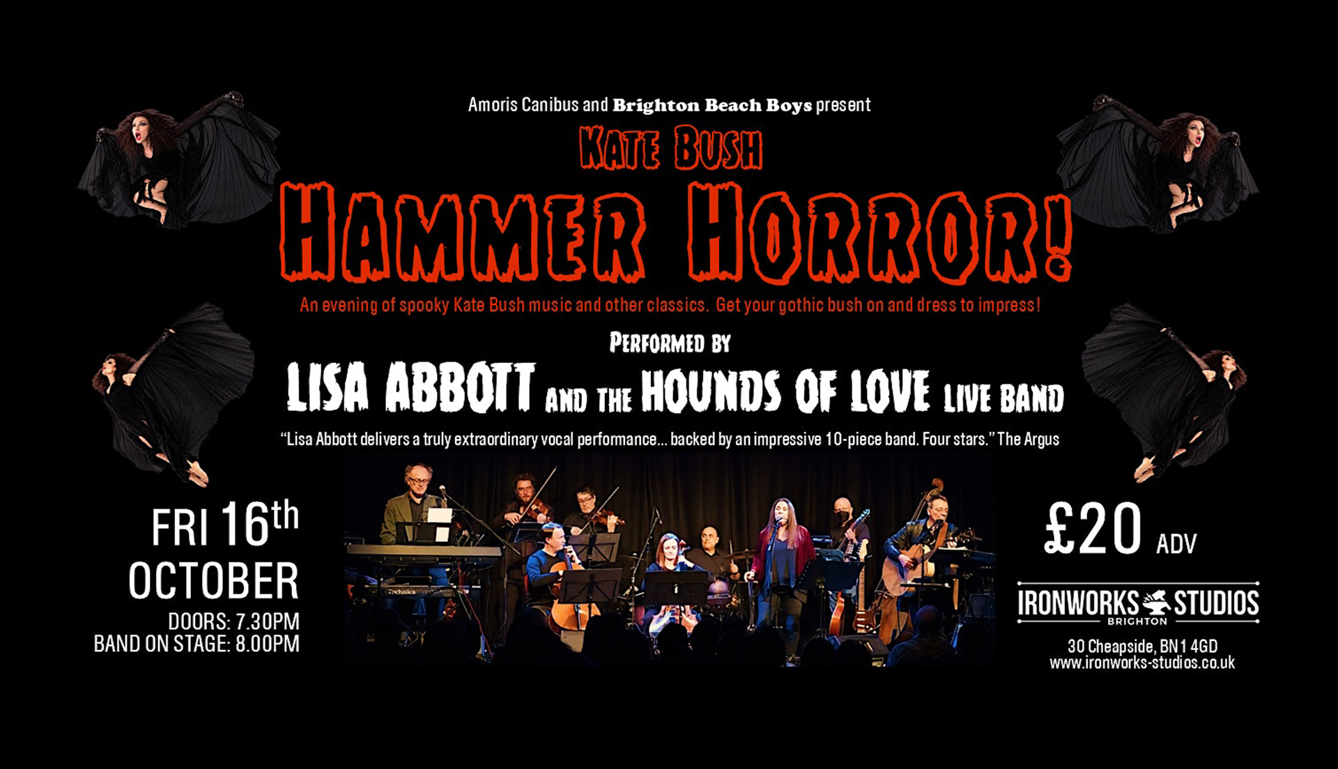 Hammer Horror- An Evening of Kate Bush