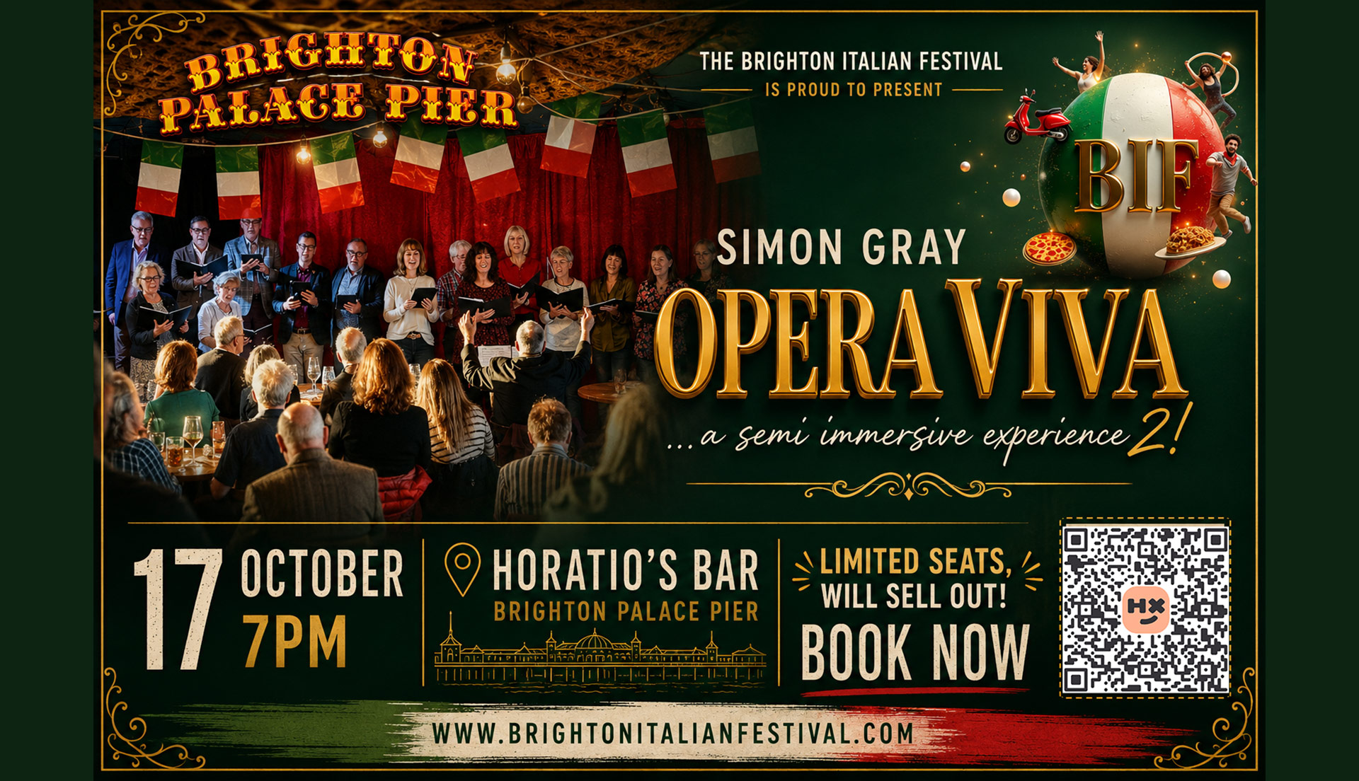 Opera Viva! A semi-immersive experience