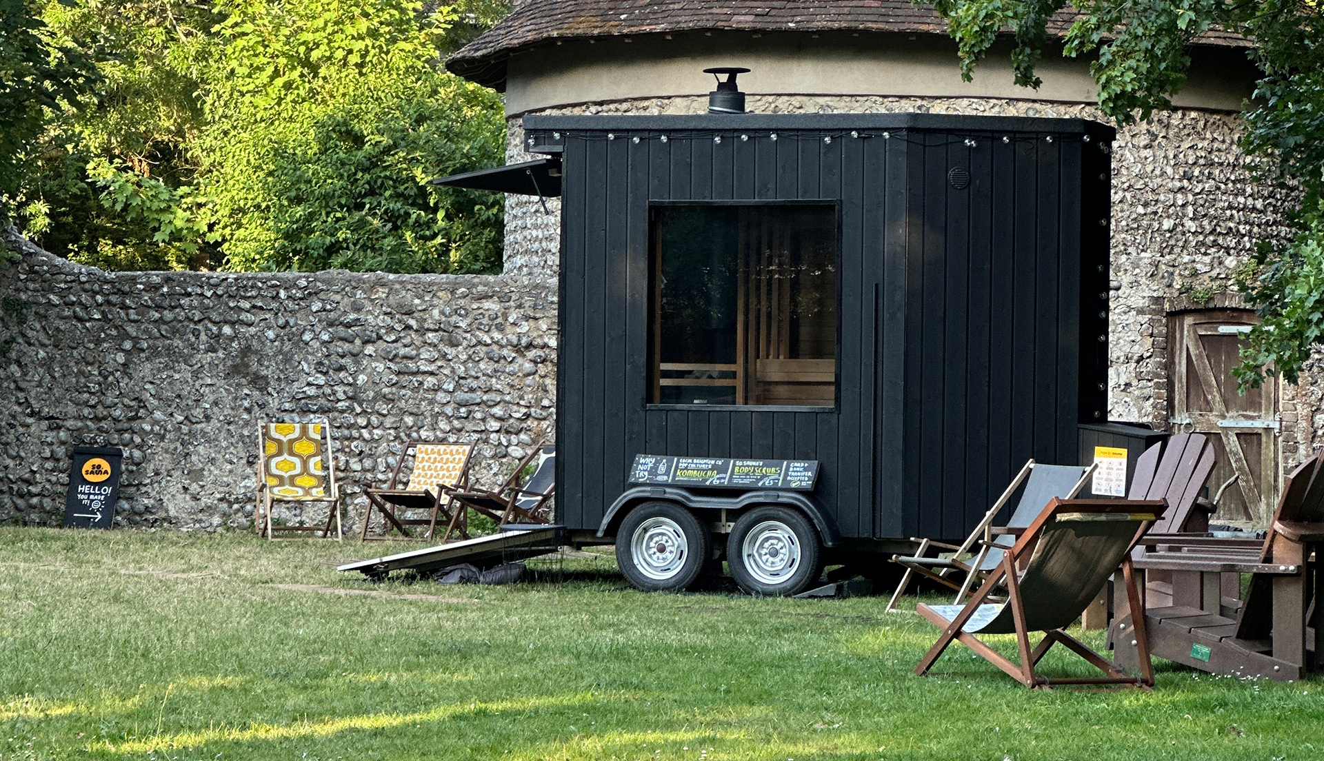 So Sauna’s new home in Hangleton
