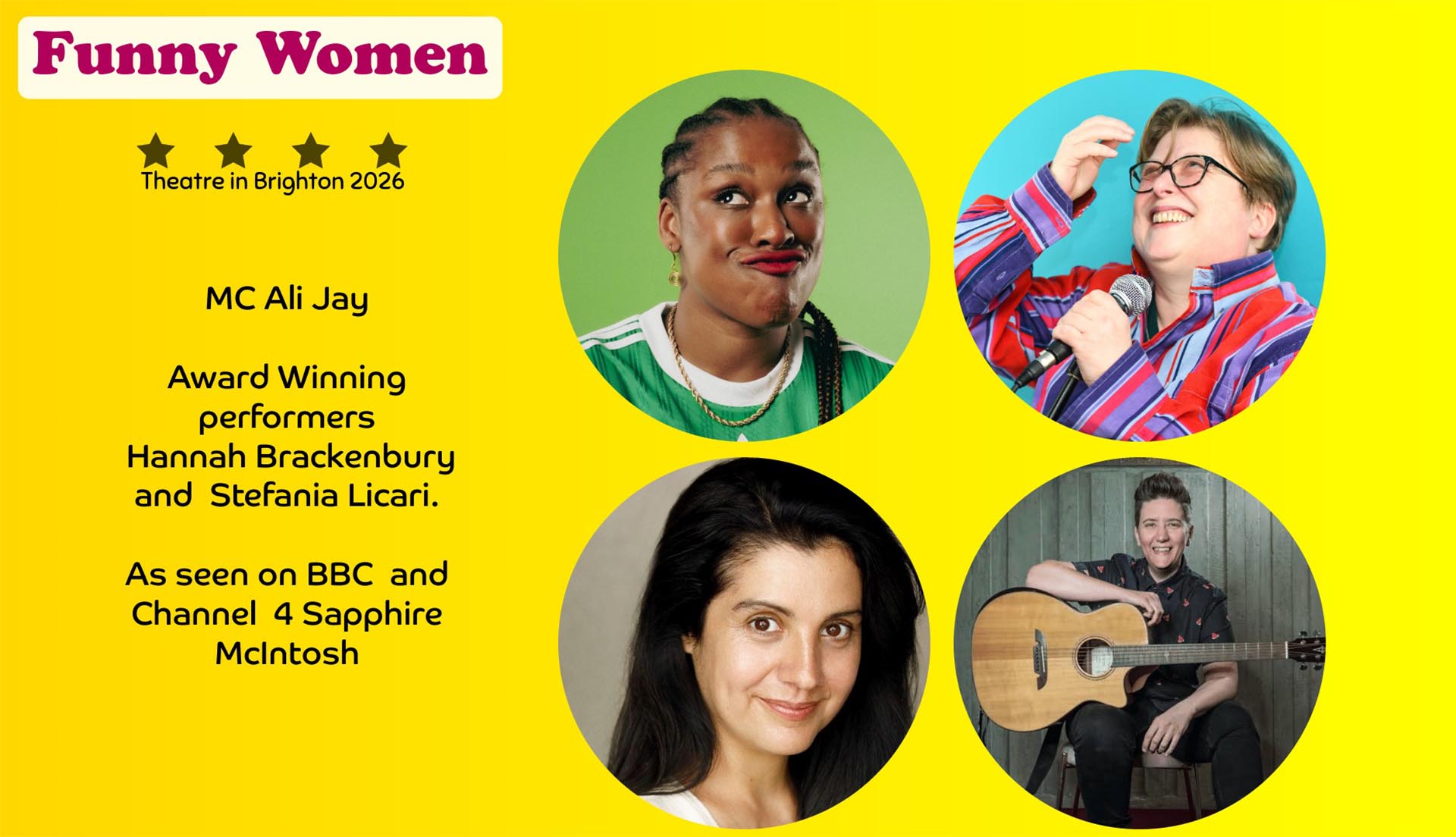 Funny Women at the Komedia