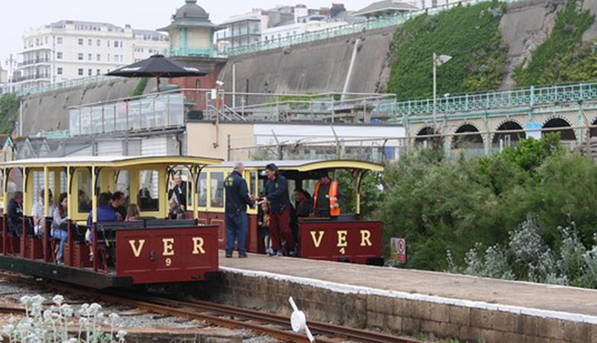 Drive a Volk's Railway Train