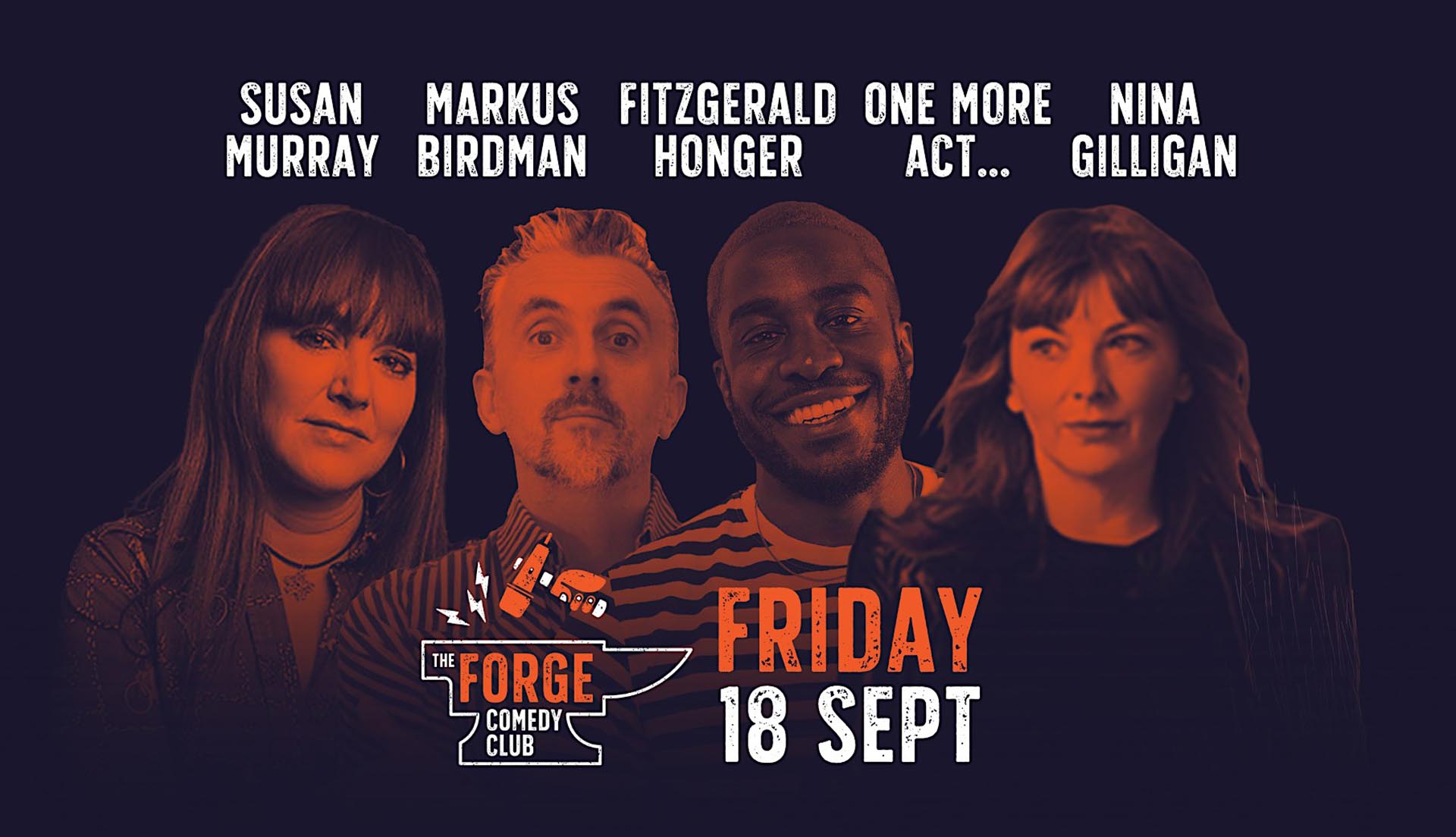 The Forge Comedy Club Friday