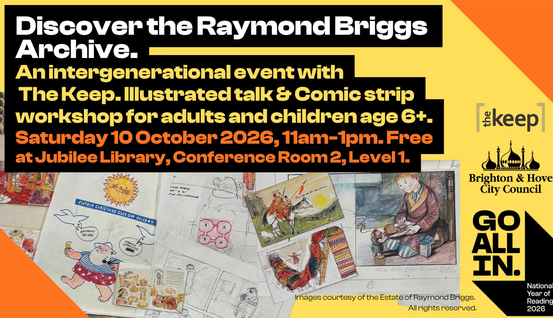 Discover the Raymond Briggs Archive