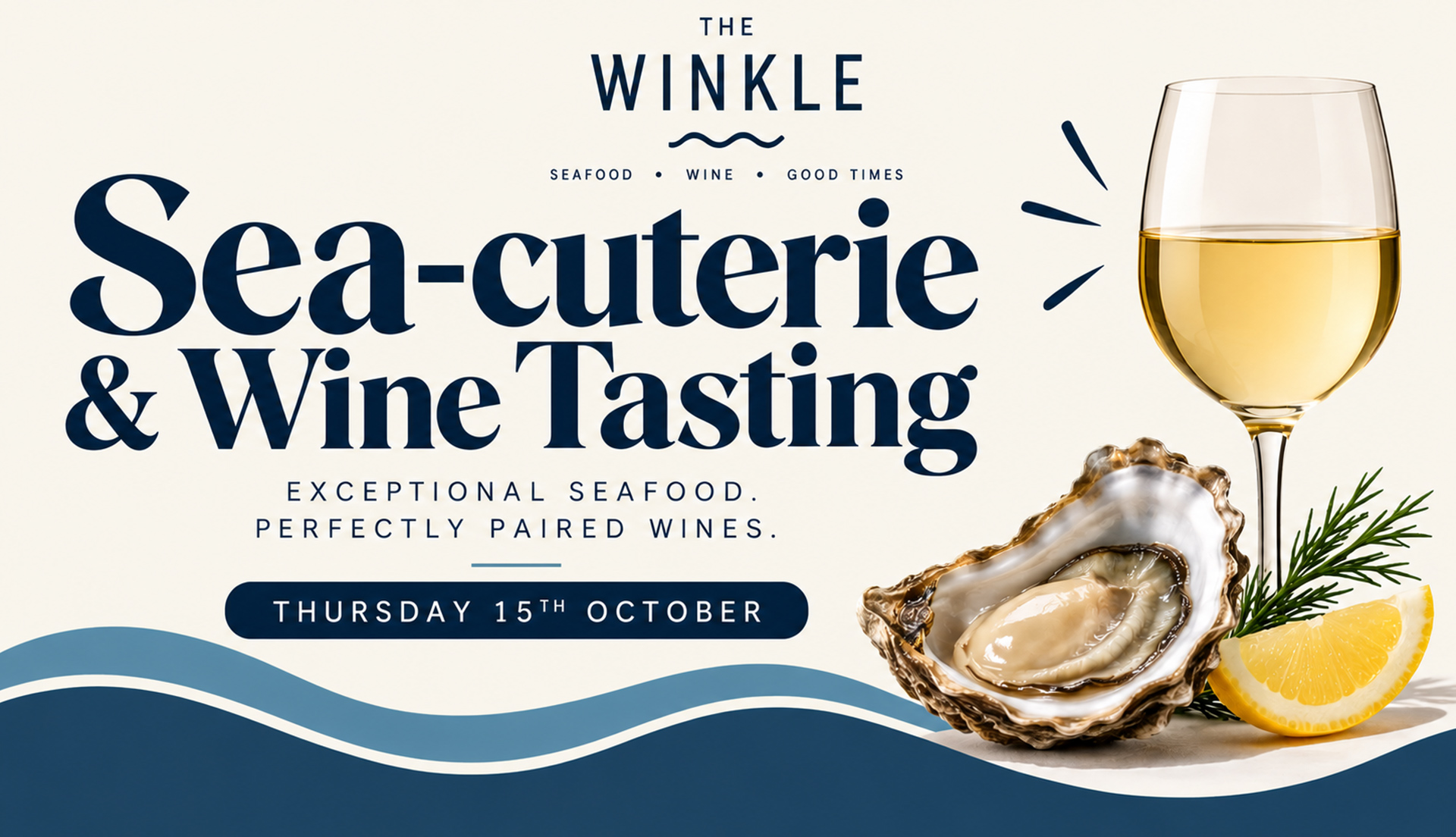 Sea-cuterie and Wine Tasting