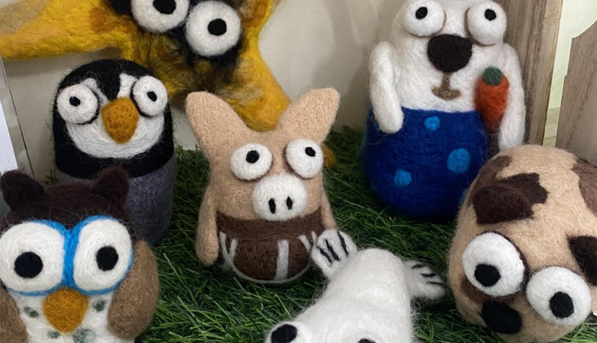 Create a Needle Felted Animal Workshop