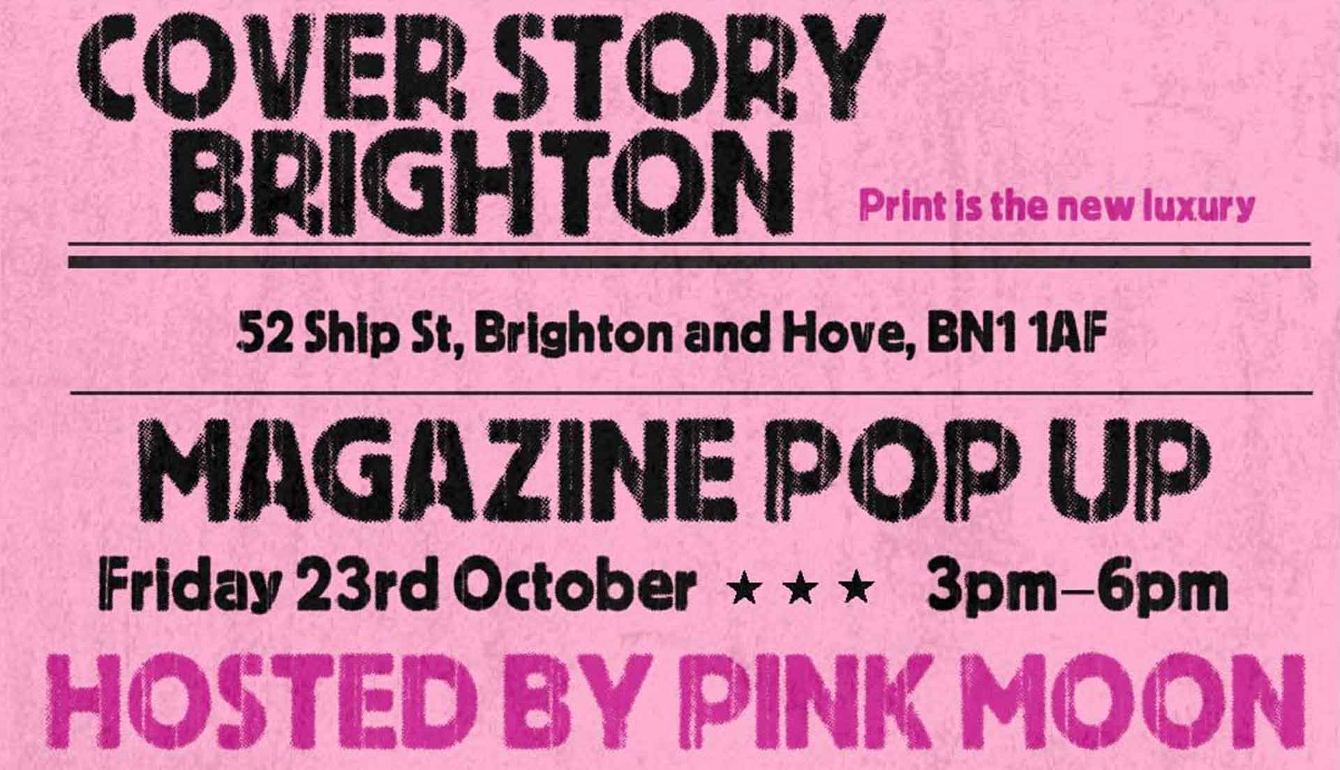 Indie Magazines Pop Up @Pink Moon