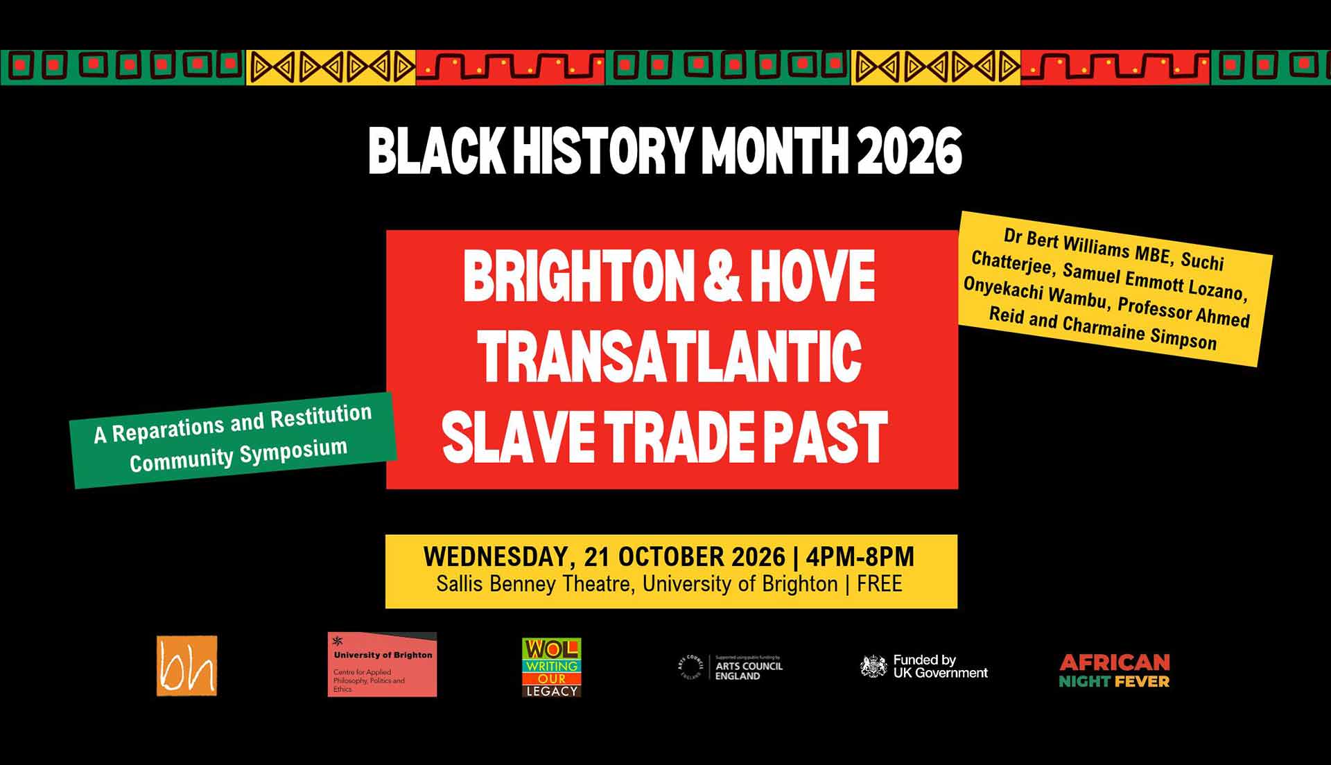 Transatlantic Slave Trade Past Symposium